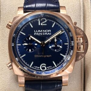 Panerai Luminor 44mm Blue Rose Gold