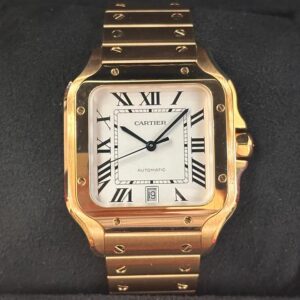 Cartier Santos Yellow Gold