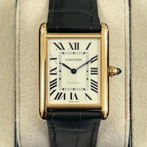 Cartier Yellow Gold Tank Automatic