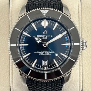 Breitling 44mm Black Rubber Heritage