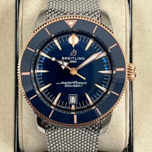 Breitling 44mm 18K Gold Blue