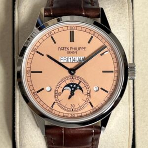 Patek Philippe 41mm Perpetual Calendar Salmon