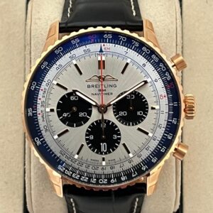 Breitling 46mm Navitimer Chronograph Rose Gold