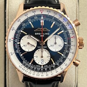 Breitling Navitimer 43mm Rose Gold Black