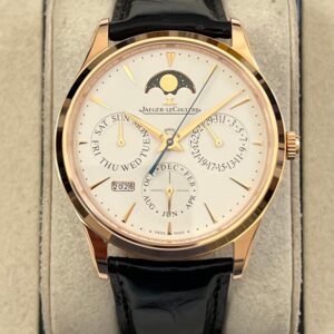 Jaeger LeCoultre 39mm Perpetual Calendar Pink Gold