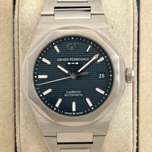 Girard Perregaux Laureato 38mm Midnight Blue Steel