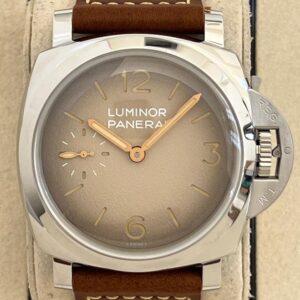 Panerai Luminor 47mm Tropical Ivory Dial Steel Pam1735