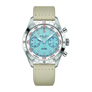 Gallet Flying Officer 40mm Sky Blue